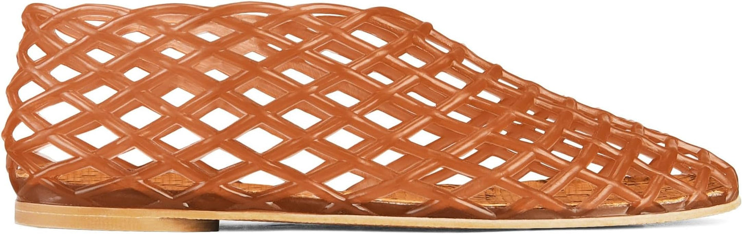 Jelly Mesh Ballet Flats for Women