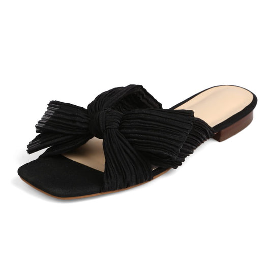 Women's Bow Flat Sandals